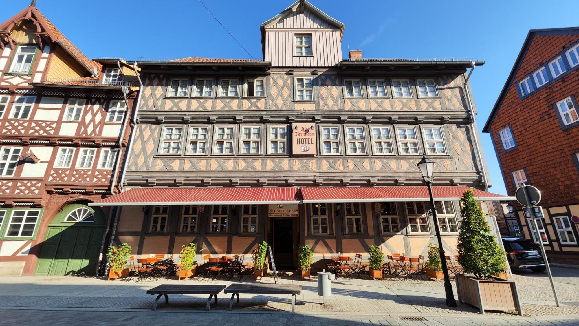 Hotel Alte Brennerei Wernigerode Exterior foto